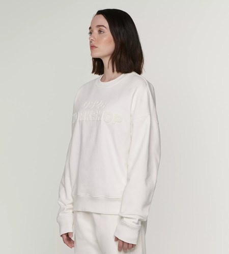 Sloggi 032c X Unisex Sweatshirt Μπεζ | 705-KXZPIR