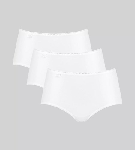Sloggi 24/7 Microfibre Midi ασπρα | 506-HMZFIU