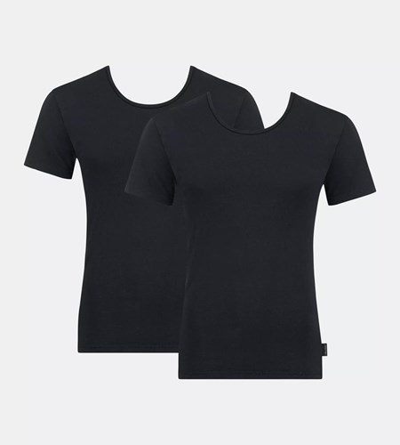 Sloggi 24/7 Shirt With κοντο Sleeves μαυρα | 401-DELCQZ