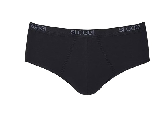 Sloggi Basic Midi μαυρα | 413-GRKIUL