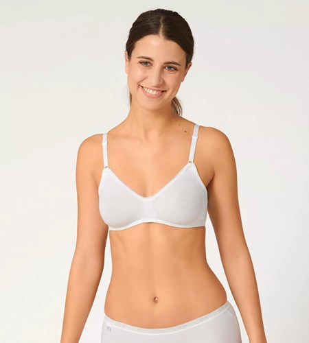 Sloggi Basic+ Non-wired Bra ασπρα | 938-ZWKEUF