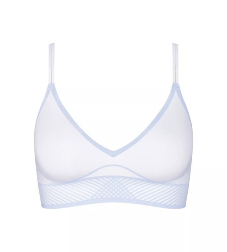 Sloggi Body Adapt Bralette ασπρα ανοιχτο | 042-IJUHGV