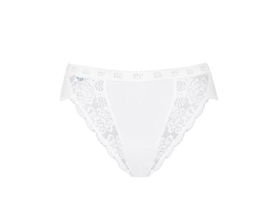Sloggi Chic Tai Brief ασπρα | 301-PWVAXS