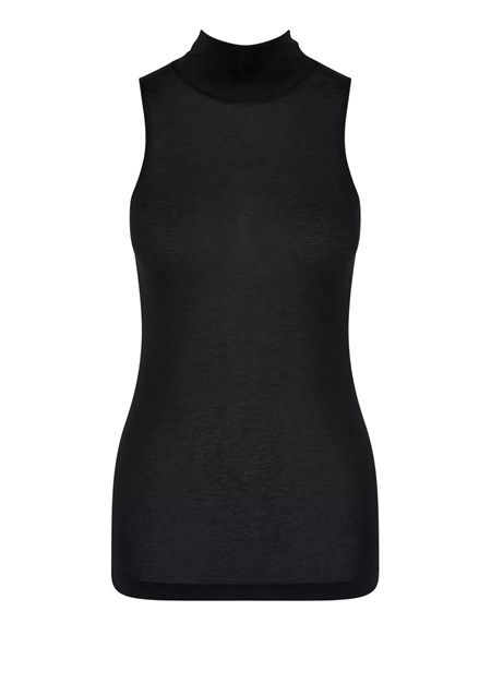 Sloggi Ever Cosy Shirt Without Sleeves μαυρα | 491-QAGYDB