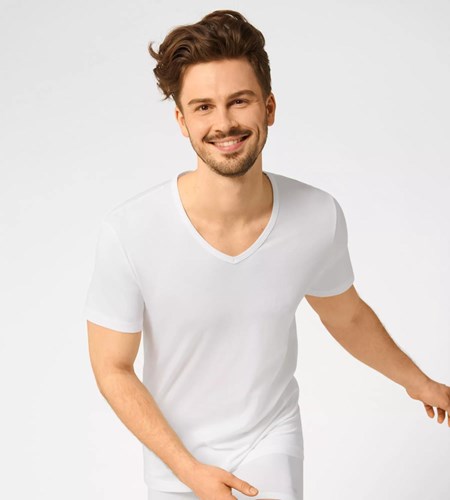 Sloggi Evernew Shirt With κοντο Sleeves ασπρα | 846-JXTQHE