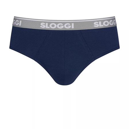Sloggi Go Abc Midi μπλε μαυρα | 320-IWFLDR