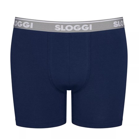 Sloggi Go Abc Shorts μπλε μαυρα | 490-QKUYAG