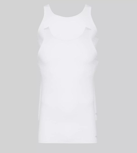 Sloggi Go Abc Vest Tank Top ασπρα | 713-ZMUEHW