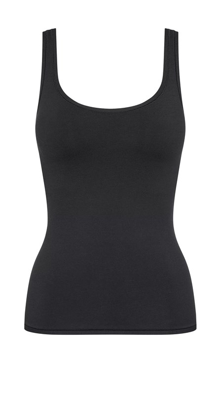 Sloggi Go Allround Vest Tank Top μαυρα | 648-SHYBRN