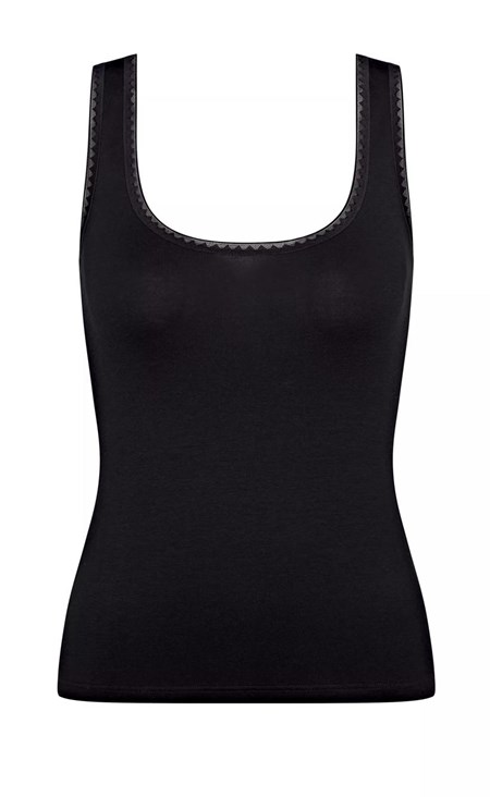 Sloggi Go Vest Tank Top μαυρα | 419-CBIPXS