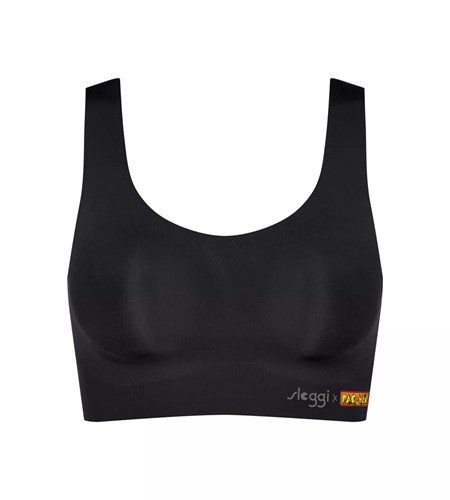 Sloggi Pacman Zero Feel Top Shirt Top μαυρα | 571-XHIJGN