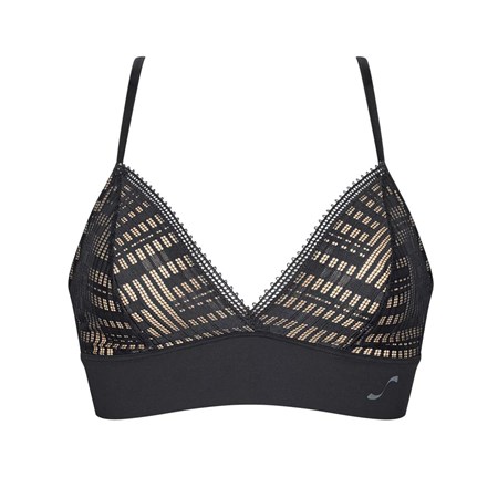 Sloggi S Seven Bralette μαυρα | 941-JBZALM