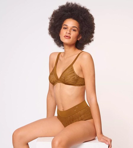 Sloggi S Seven Soft Bra χρυσο χρωμα | 238-HICODA