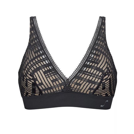 Sloggi S Seven Με Επένδυση Bra μαυρα | 852-BTQGZE