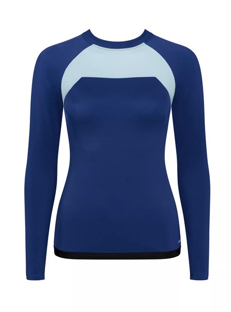 Sloggi Shore Blue Acara Rash Guard μπλε | 392-WZJHOA