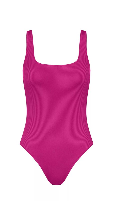 Sloggi Shore Dottyback Swimsuit φουξια με λουλουδια | 746-QADIPE
