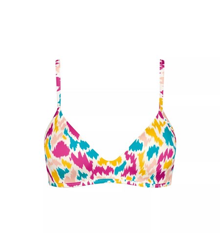 Sloggi Shore Fancy Guppy Μπικίνι Top Με Επένδυση Multicolour | 249-DOQPXJ