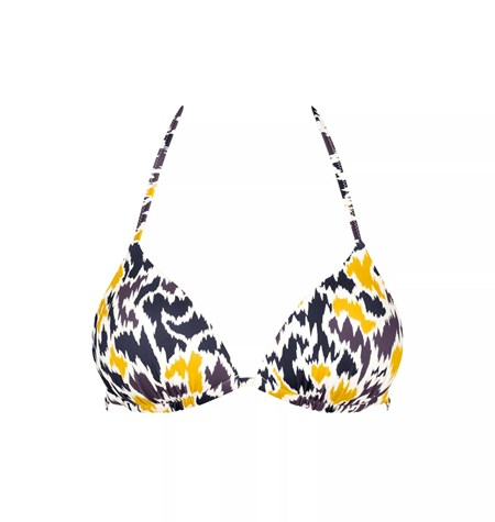 Sloggi Shore Fancy Guppy Μπικίνι Top Με Επένδυση καφε σκούρο | 379-YUNHWQ