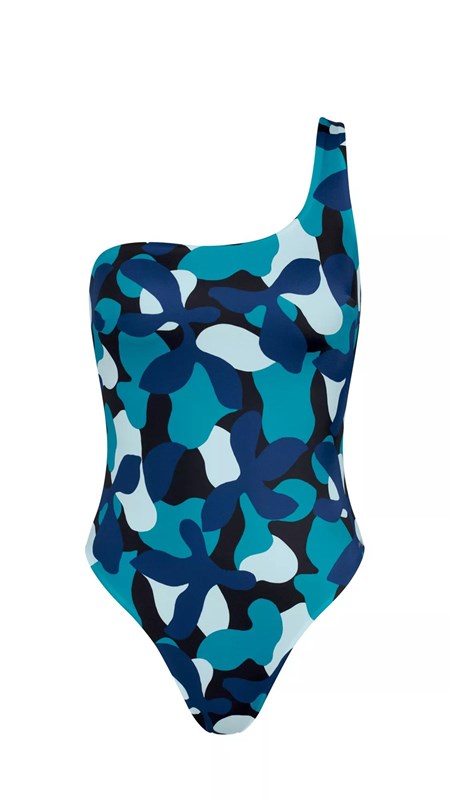Sloggi Shore Flower Horn Swimsuit μπλε σκούρο | 091-LWBMRI