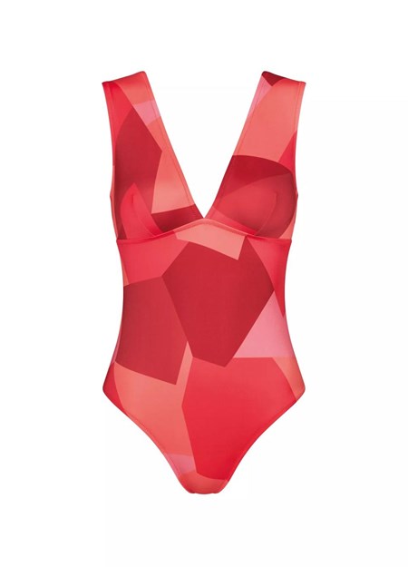Sloggi Shore Kiritimati Swimsuit κοκκινα ανοιχτο | 683-KJZAWF