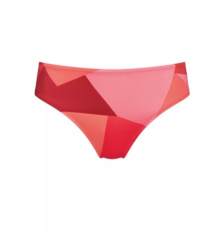 Sloggi Shore Kiritimati Μπικίνι High Leg κοκκινα ανοιχτο | 602-RCFNQV