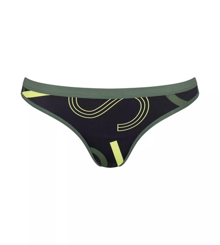 Sloggi Shore Marina Grande Μπικίνι Midi Brief μαυρα | 420-NREAXZ