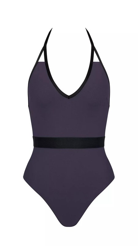 Sloggi Shore Tropical Gar Swimsuit With Με Επένδυση Cups Ink Gray | 752-IGBROA