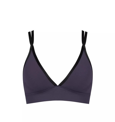 Sloggi Shore Tropical Gar Μπικίνι Top Με Επένδυση Ink Gray | 741-BYIKRE